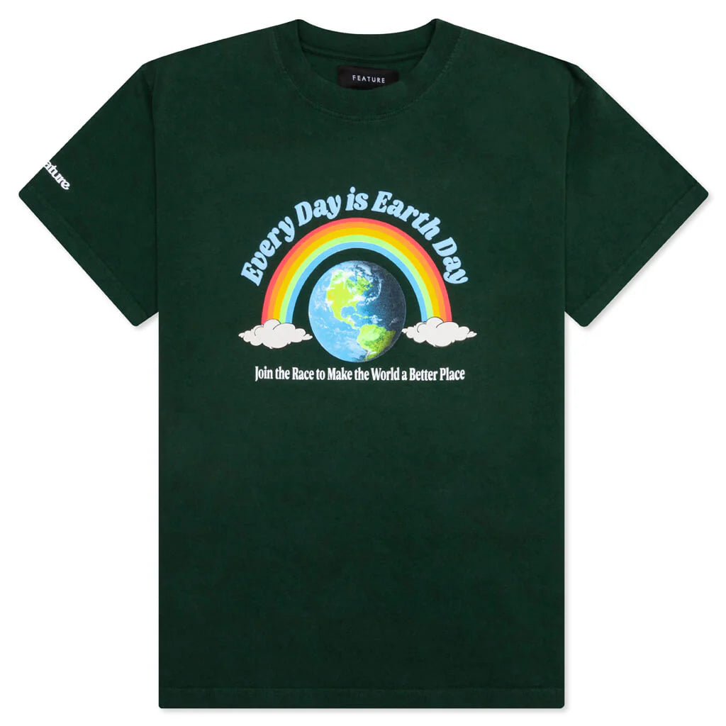 Every Day Tee Dark Green