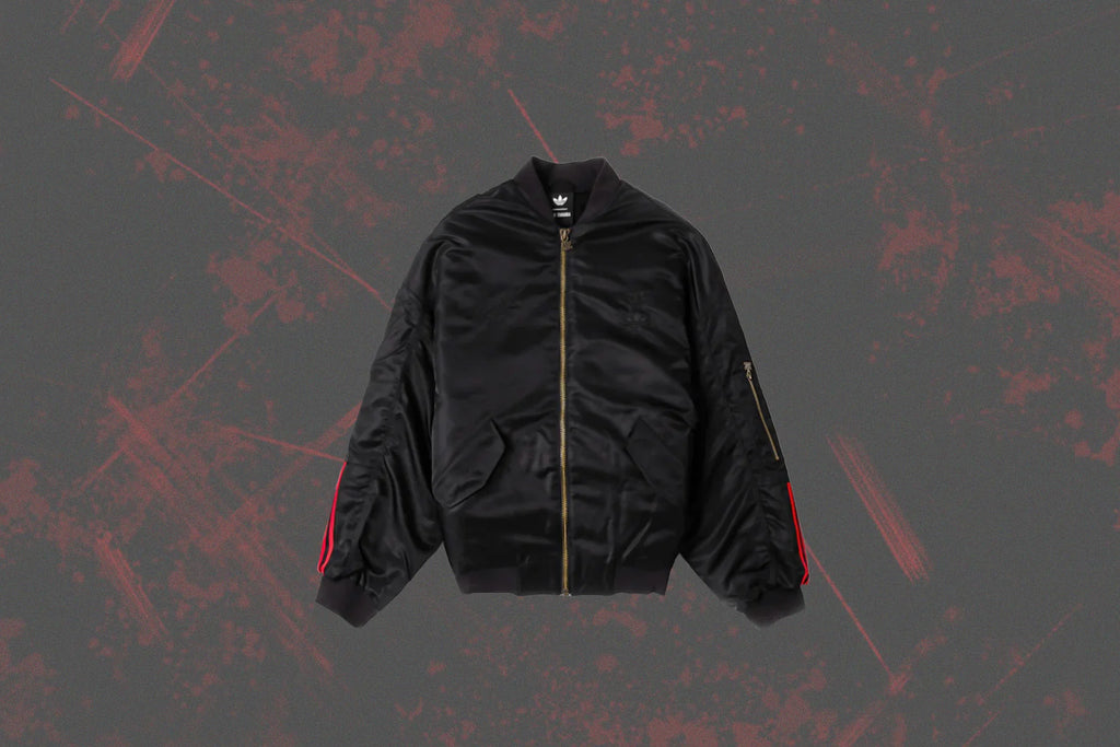 Adidas Originals x Willy Chavarria Satin Bomber Black