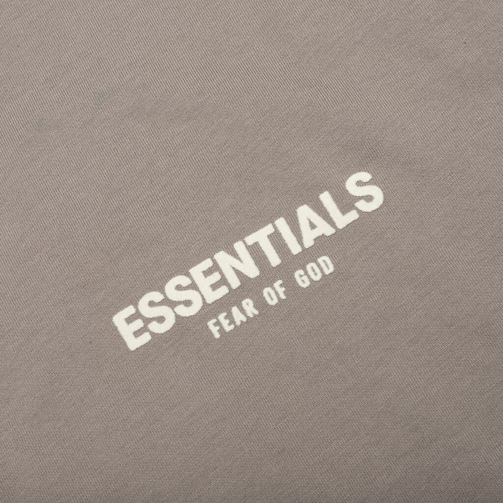 Essentials L S Tee Desert Taupe