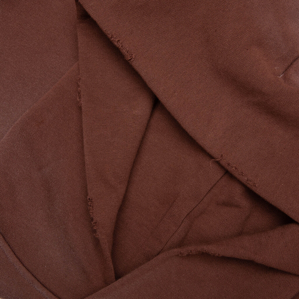 Logo Hooded Sweater Chocolate Brown