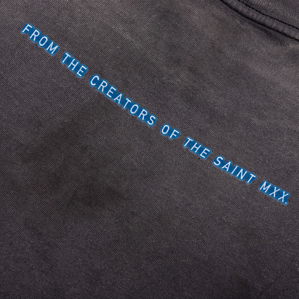 Saint M6 x The Matrix Green Logo S S Tee Black