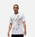 J Dot Graphic Mens Short Sleeve Shirt White