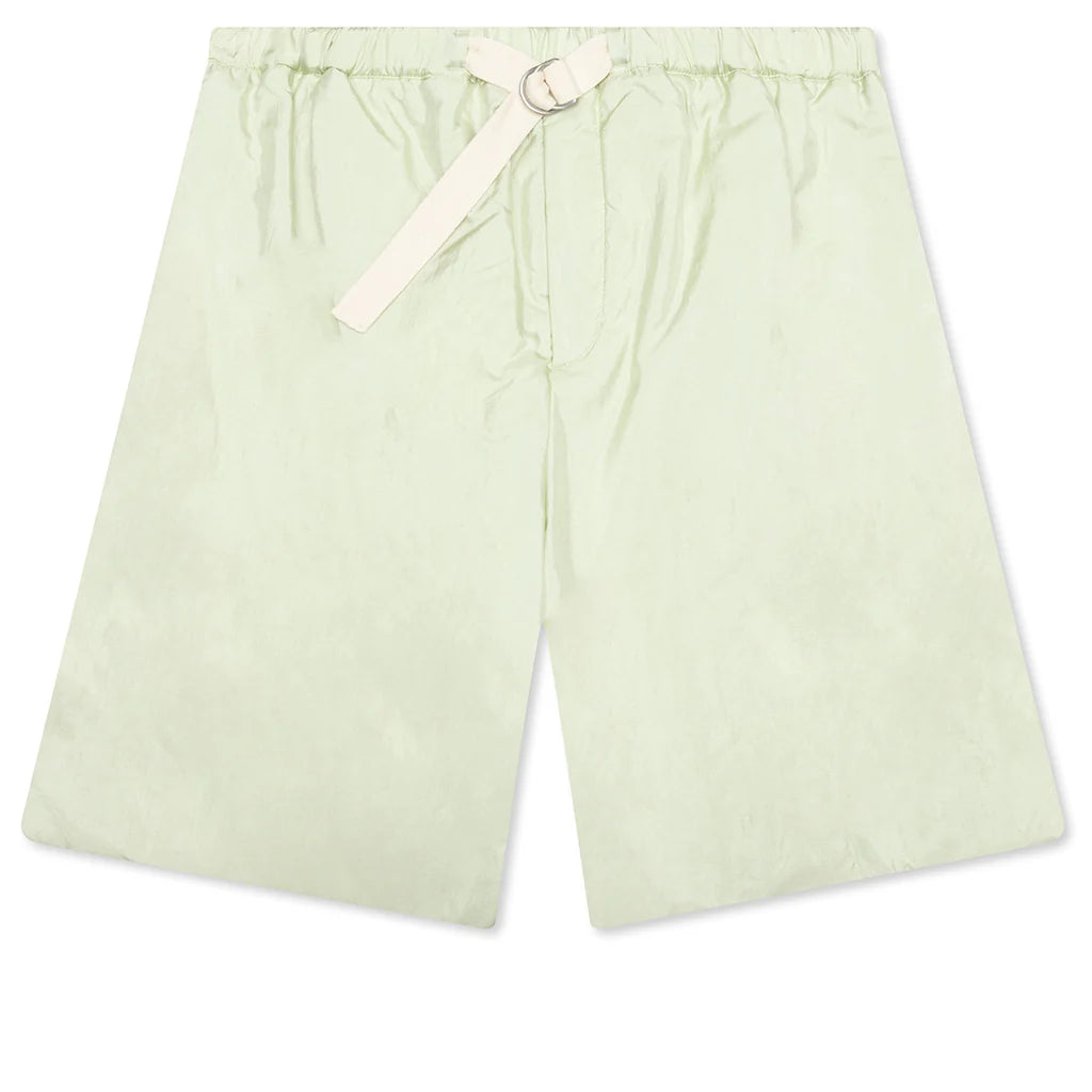Belted Shorts Soft Pigment Green