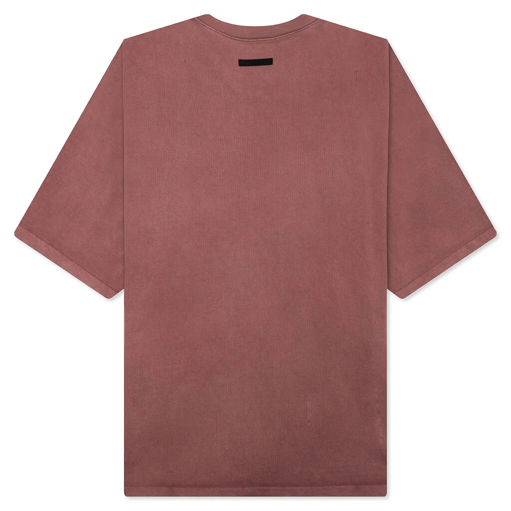 Heavy Crewneck Tee Crimson