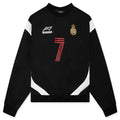 Lago Soccer Jersey Crewneck Black White Red