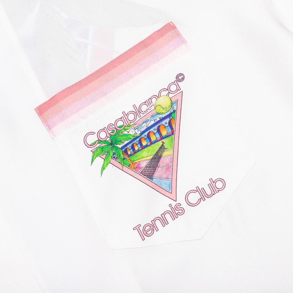 Cuban Collar S S Shirt Tennis Club Icon