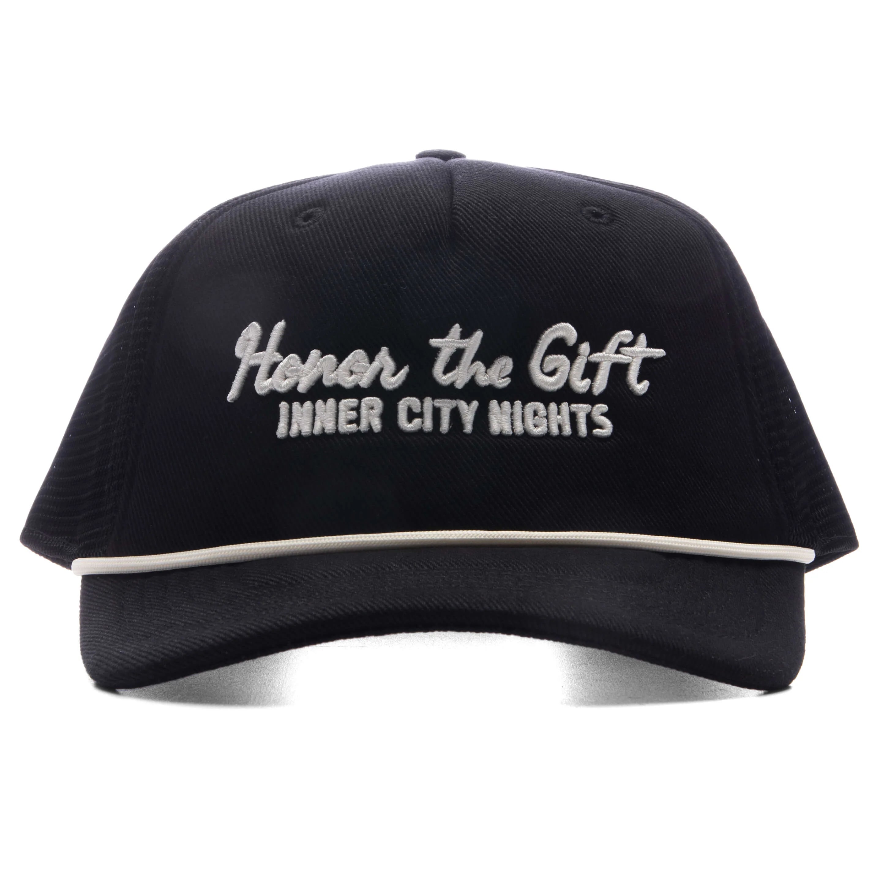 City Nights Trucker Cap Black