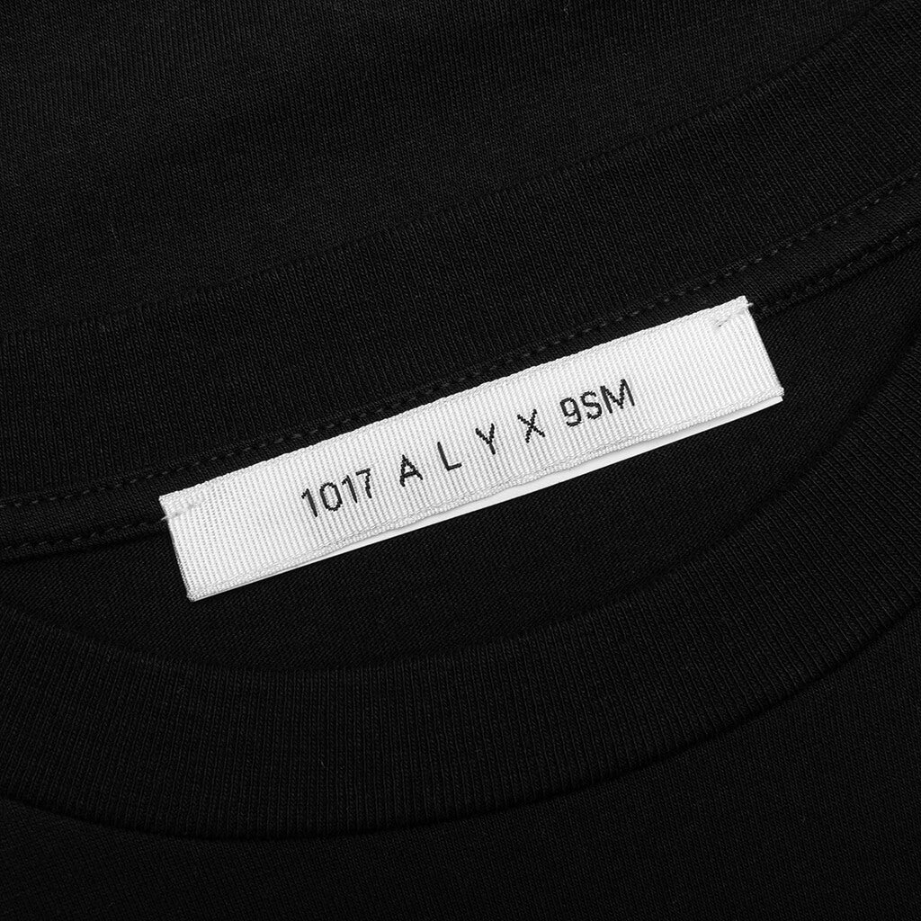 Logo S S Tee Black