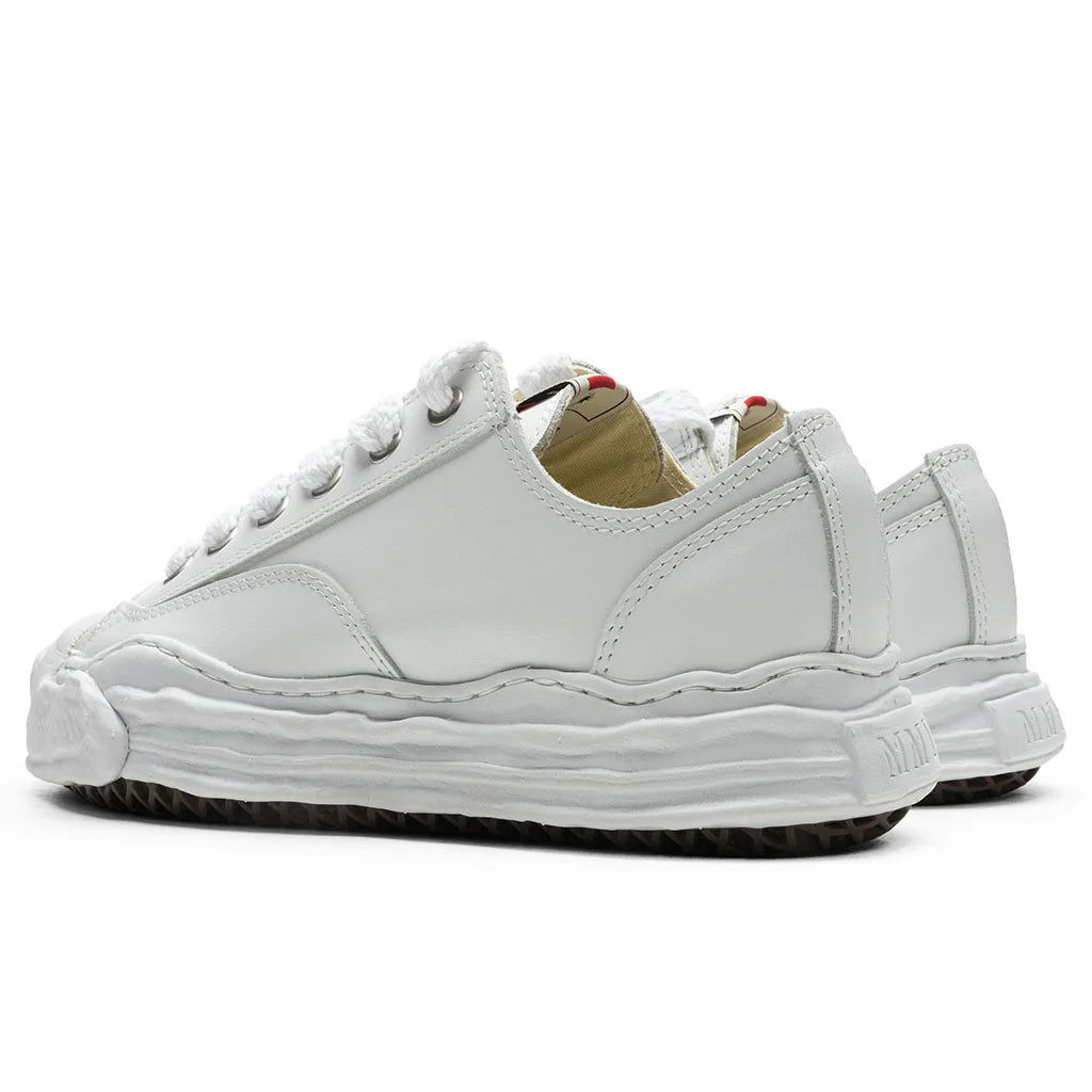 Hank Low OG Sole Toe Cap Leather Sneaker White