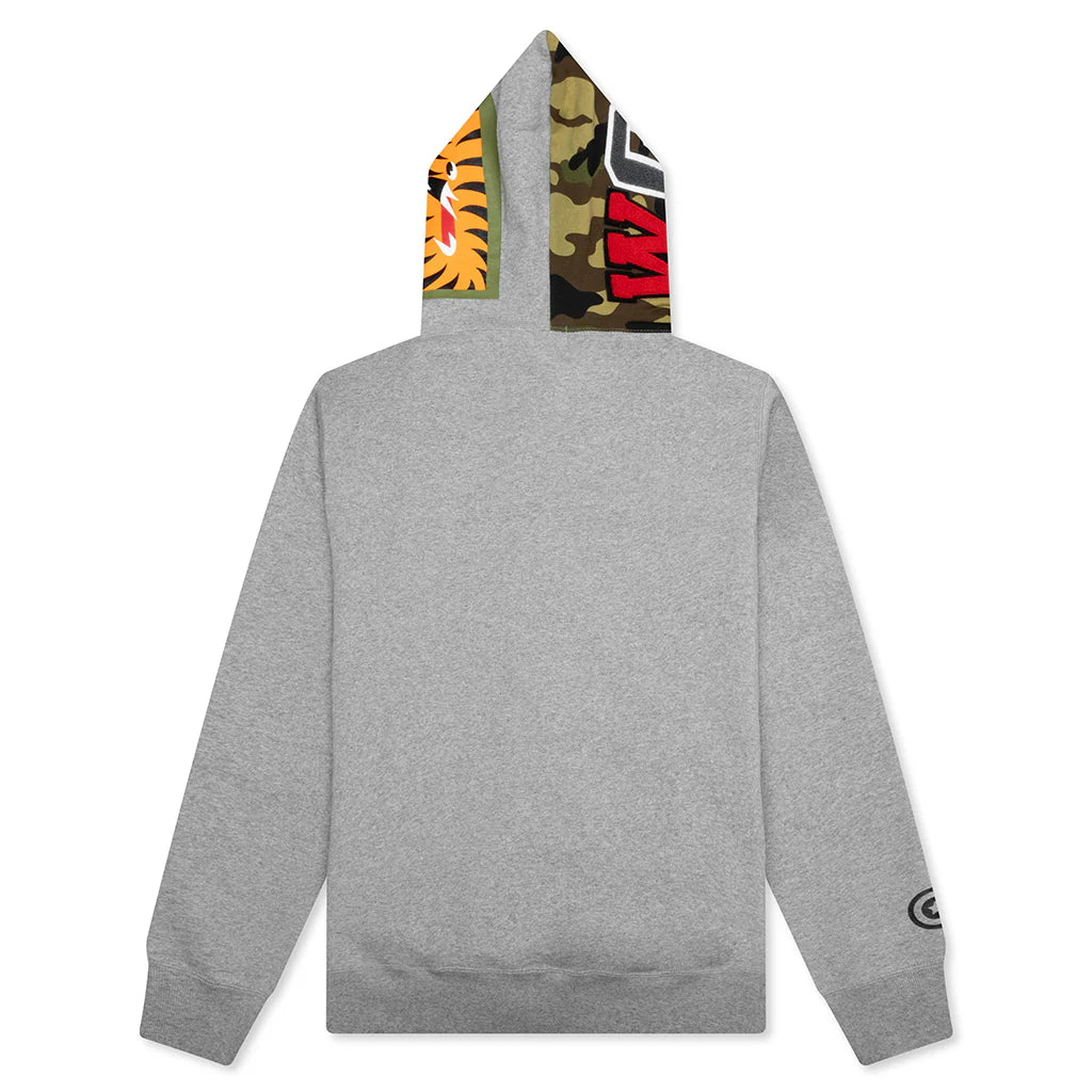 1st Shark Full Zip Hoodie Gray