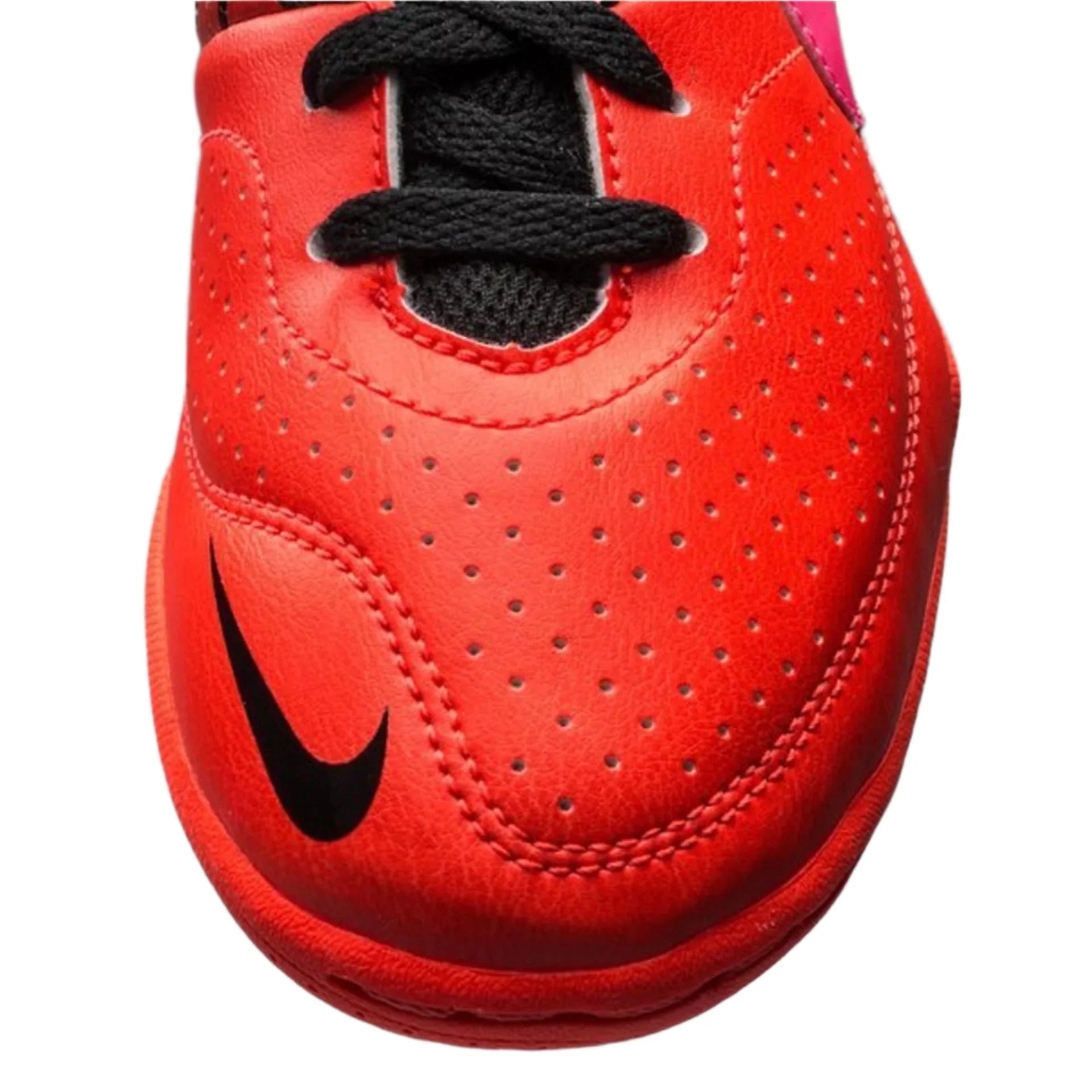 Nike JR Elastico II Indoor Soccer Shoes Crimson Pink Flash Black