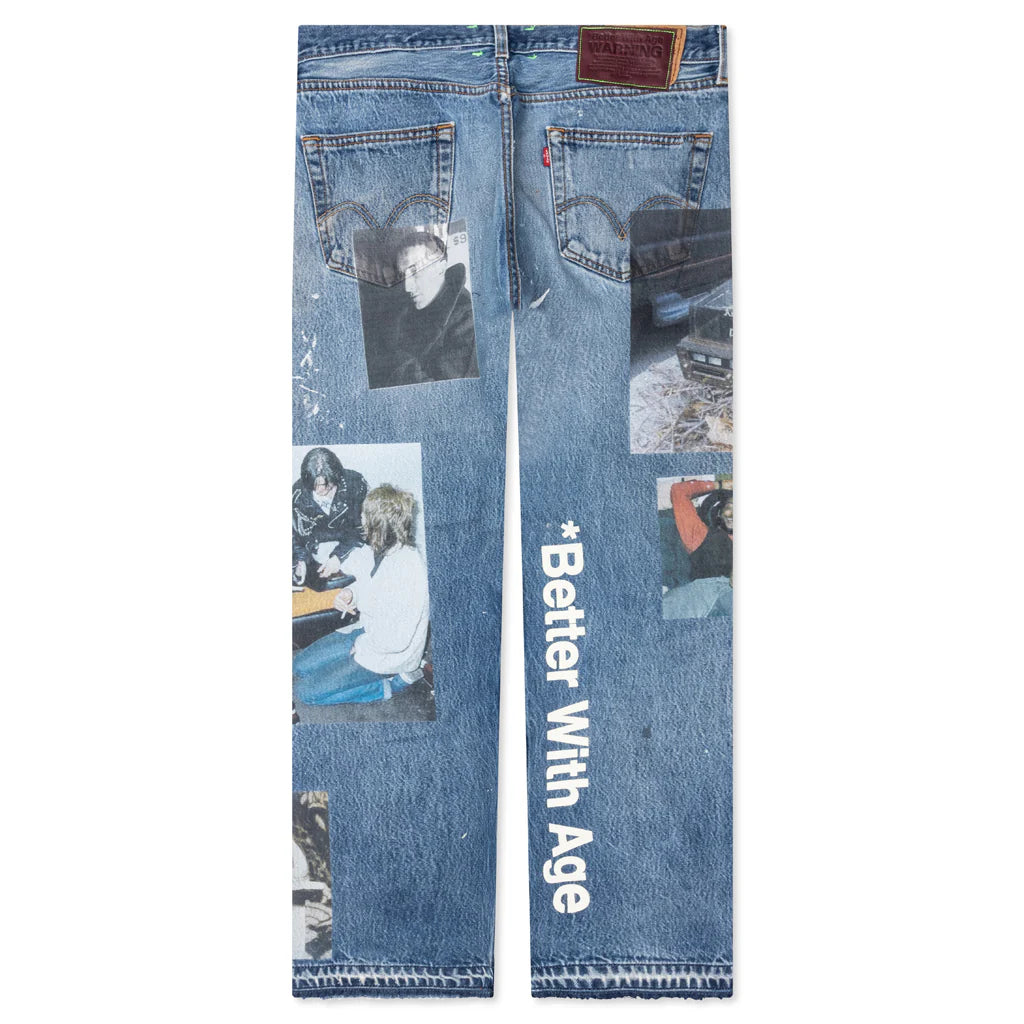 Tabloid Denim Blue