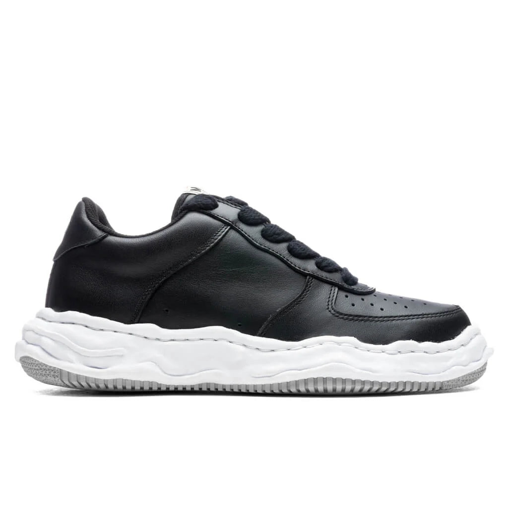 Wayne Low OG Sole Leather Sneaker Black