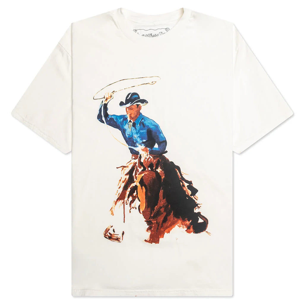Burns Much Brighter S S T Shirt Bone