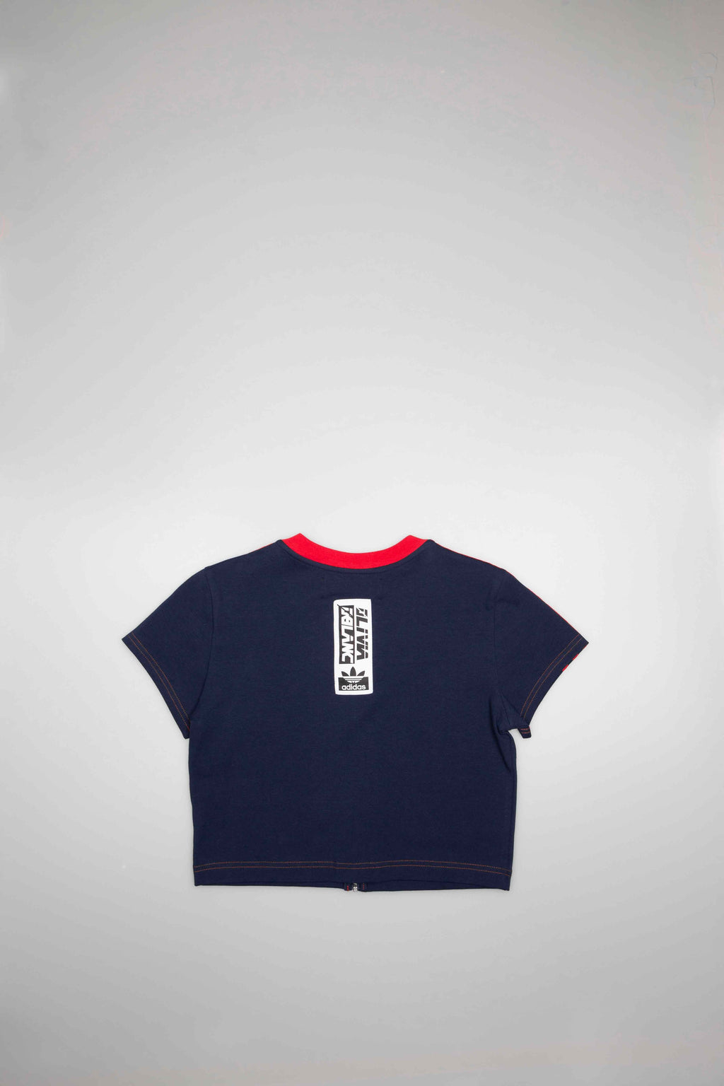 Olivia Oblanc X adidas X Kendall Jenner Womens Crop Top Navy Red