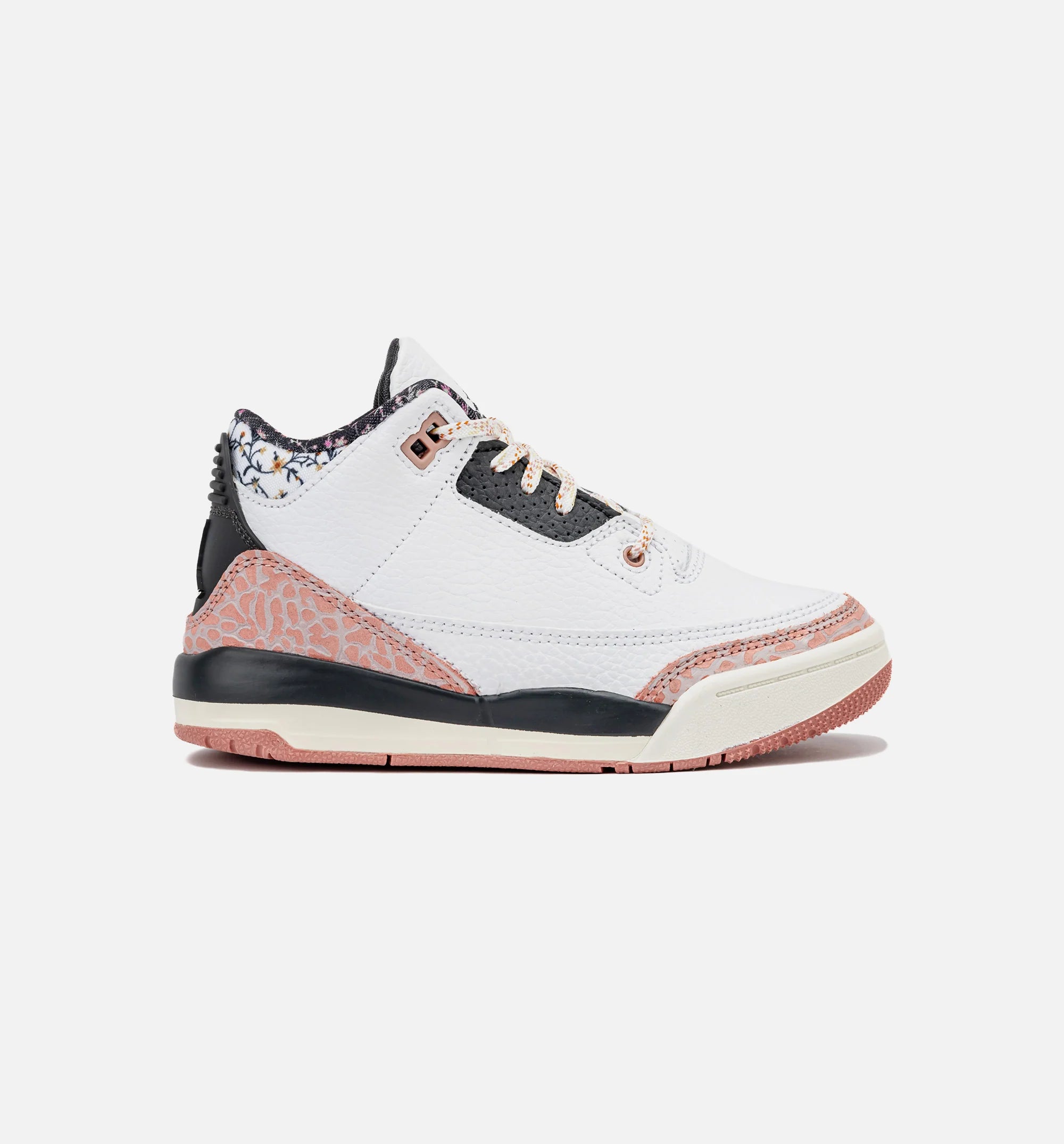 Air Jordan 3 Retro Ivory Preschool Lifestyle Shoe White Anthracite Red Sail