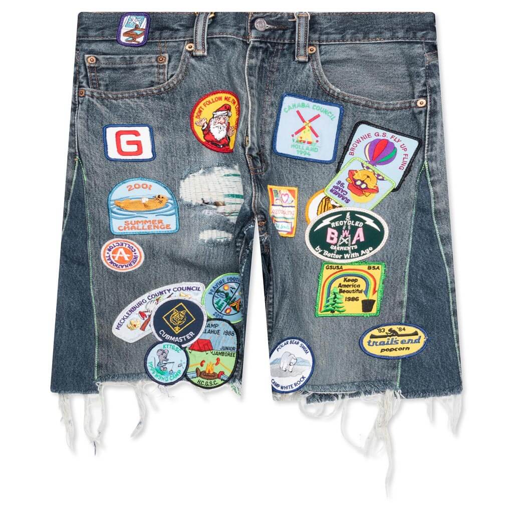 Gentlemans Denim Shorts Multi