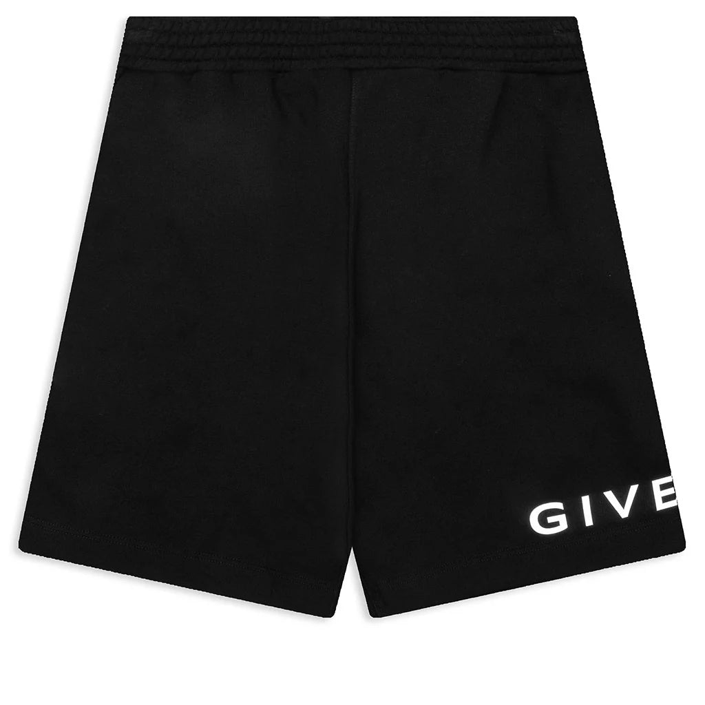 Reflective Bermuda Shorts Black