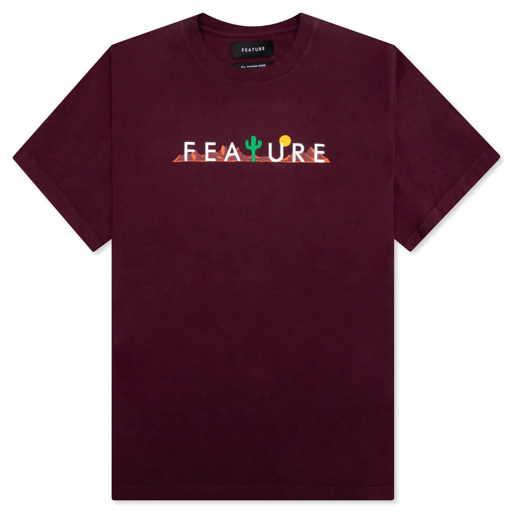 Scottsdale Core Logo Tee Ox Blood Red