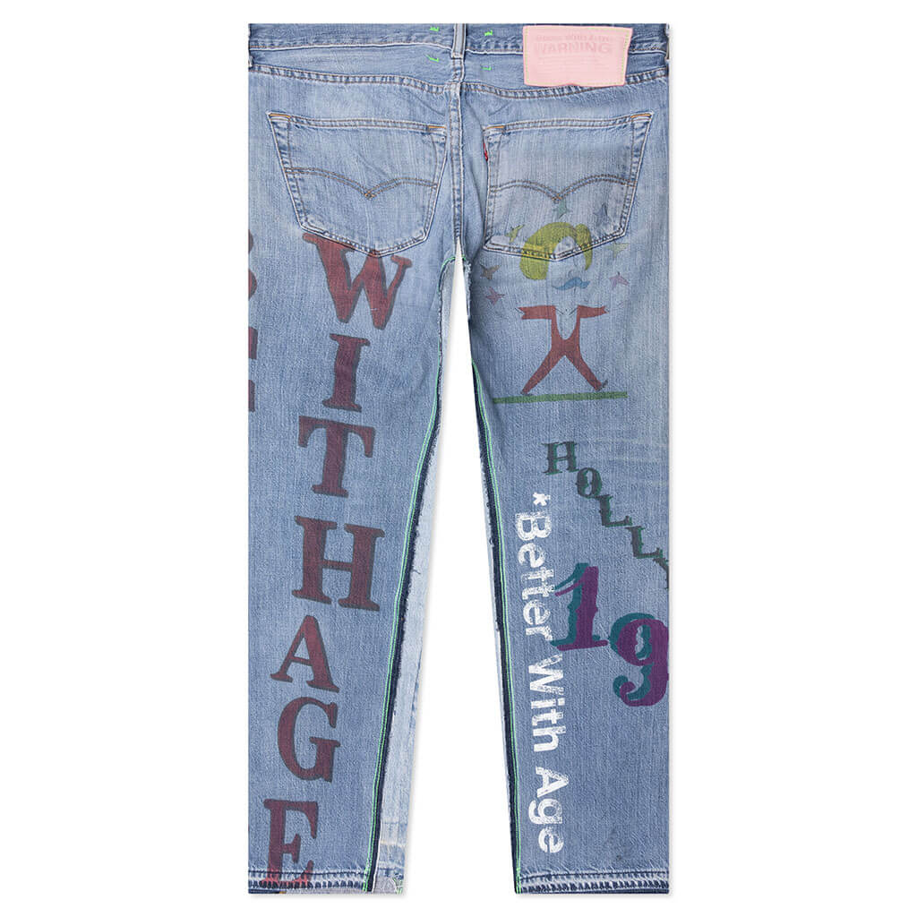 Harrison Double Wide Denim Indigo