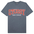 Burly Threads Pig Dyed Tee Indigo