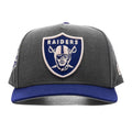 Feature x New Era 9FIFTY A Frame Snapback Las Vegas Raiders Heather Graphite Dark Royal