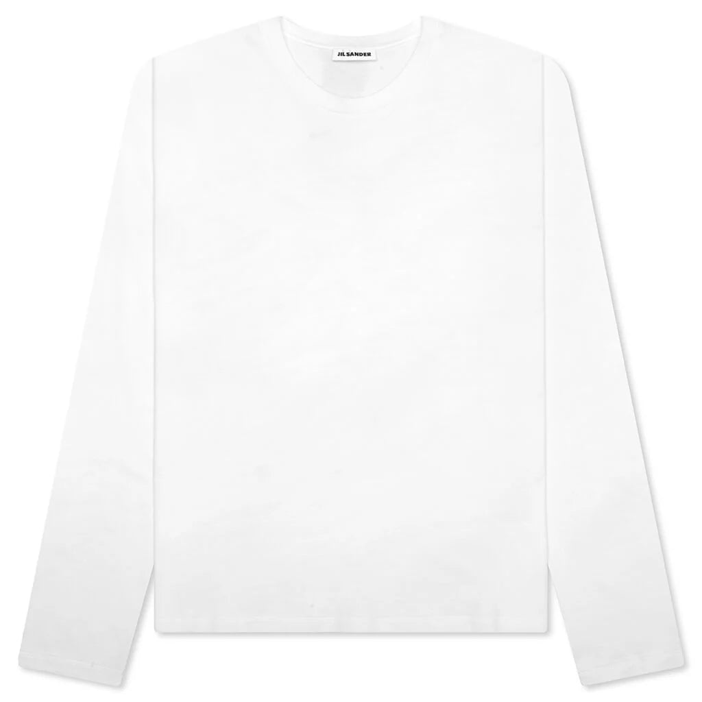 Looking for Miracles Layered Sweater With T Shirt Open White