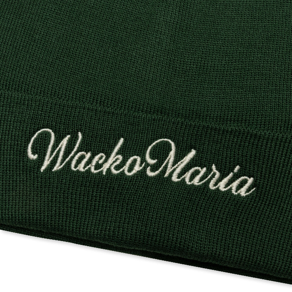 Knit Watch Cap Green