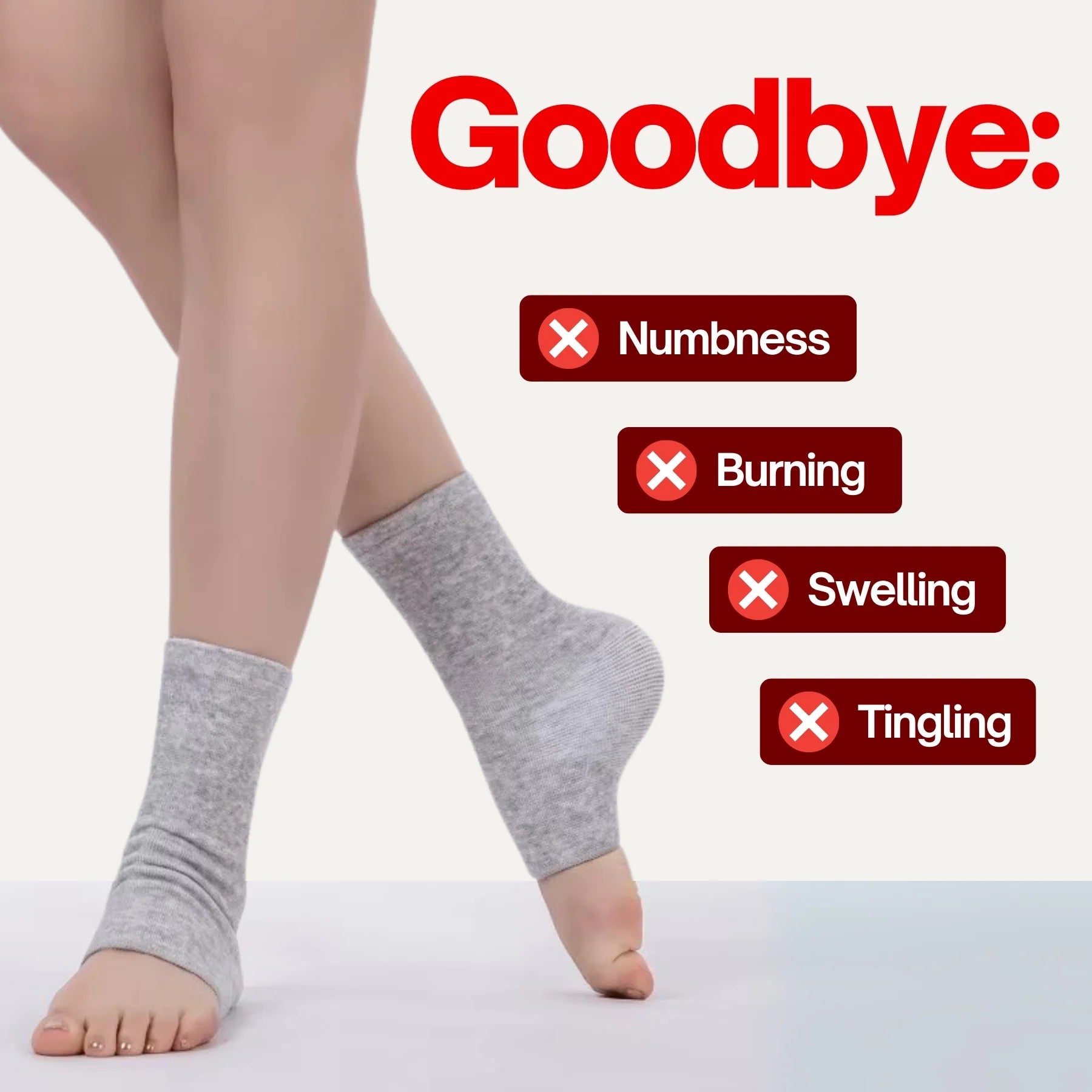 Armadilo Premium Anti Fatigue Bamboo Foot Sleeves