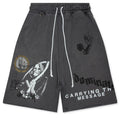 Carrying The Message Sweatshort Vintage Black