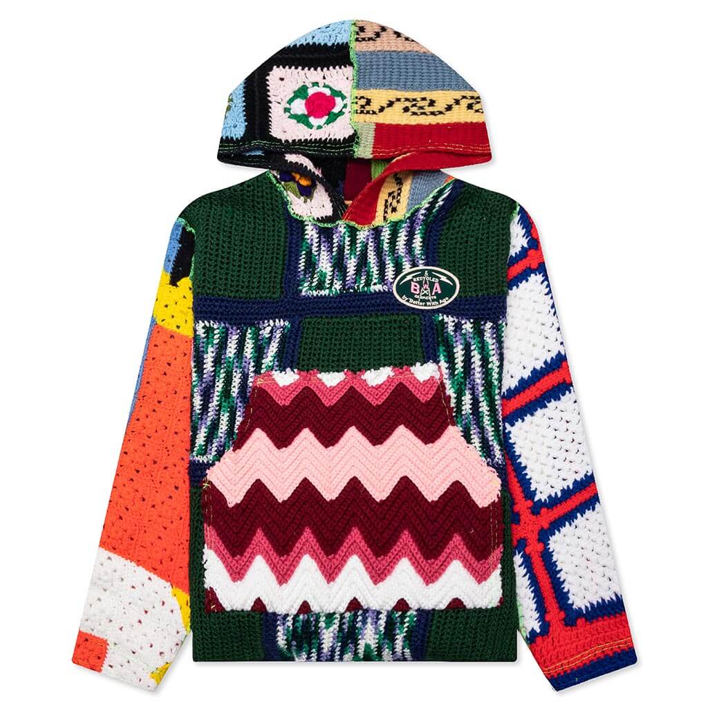 Nonnas Hand Knit Hoodie Multi