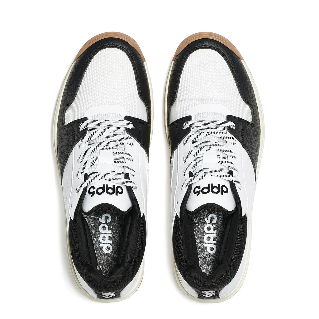 DAPS DESI Mid Black White Mens Pickleball Shoes