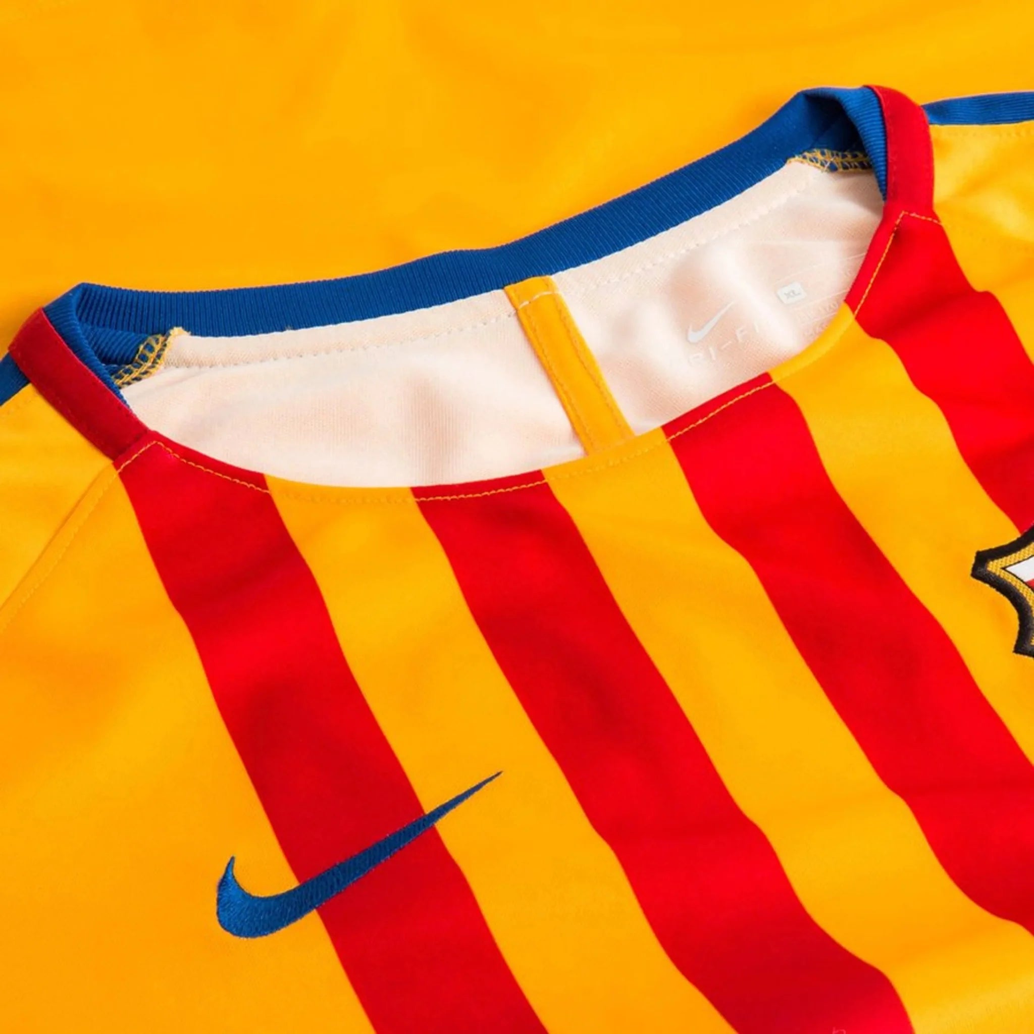 Nike Barcelona Squad TrainingTop Gold Royal
