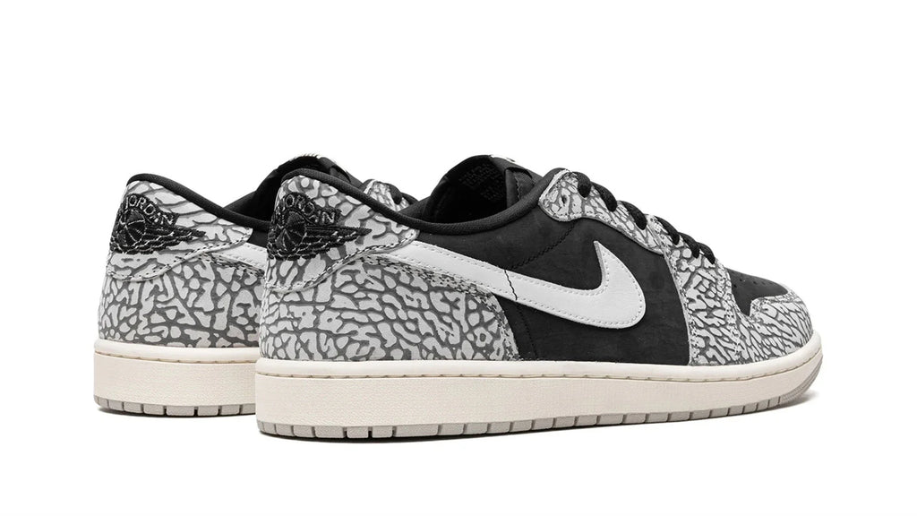 Air Jordan 1 Low Black Elephant