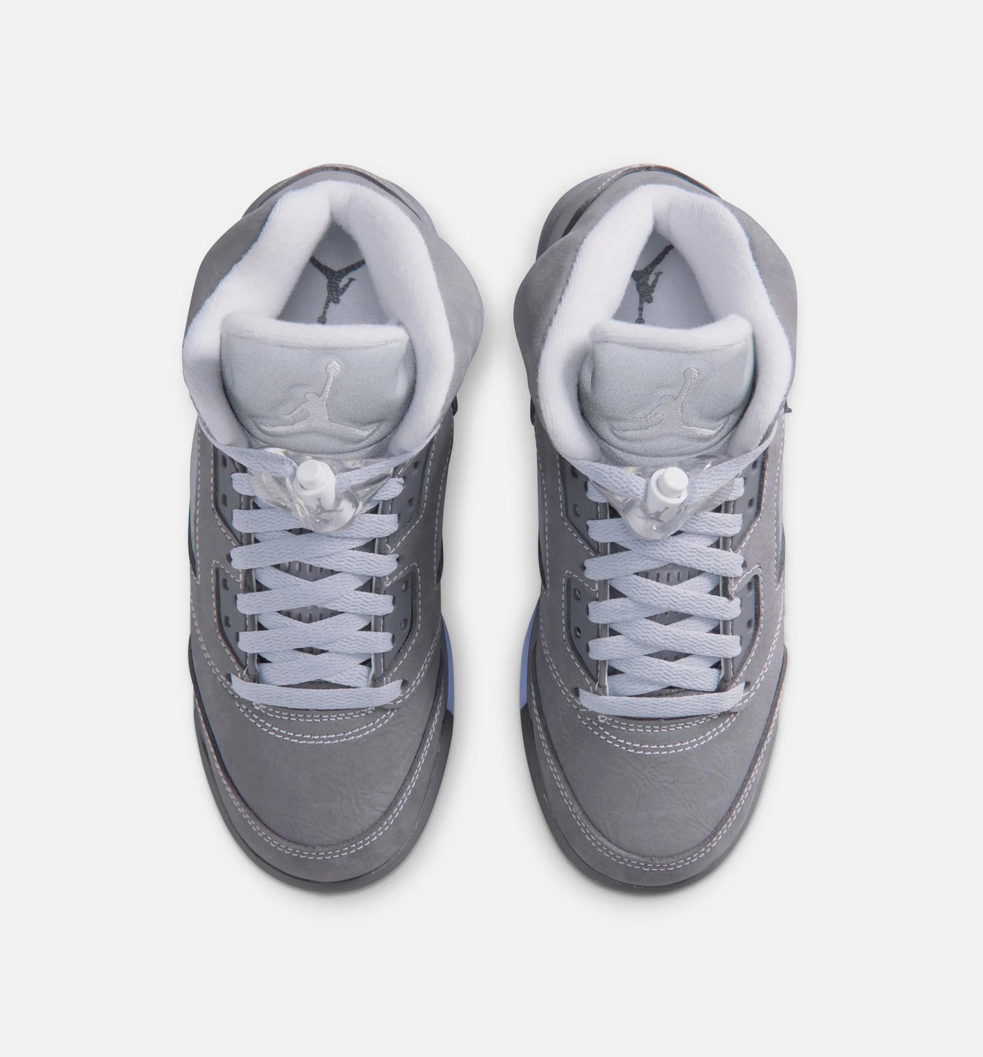 Air Jordan 5 Retro Wolf Grey Grade School Lifestyle Shoe Light Graphite White Wolf Grey