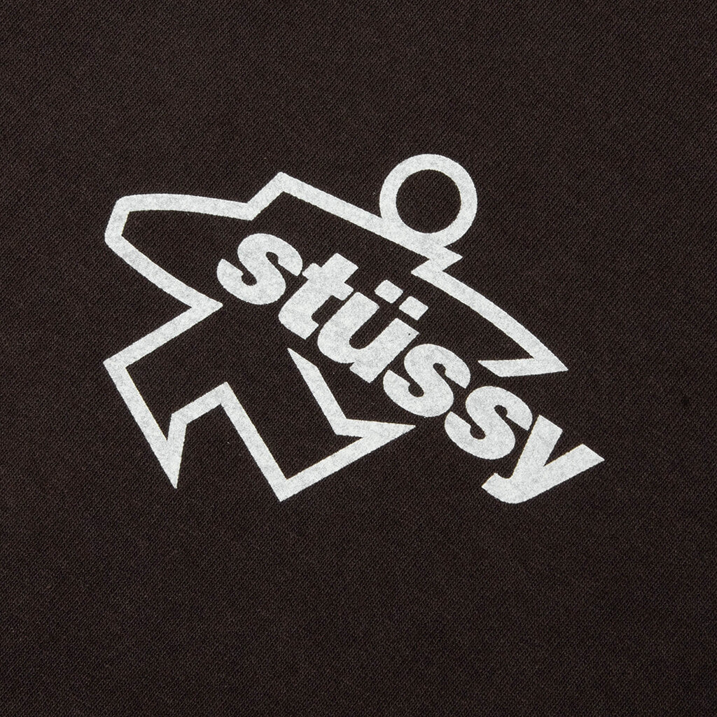 Surf Size Pigment Dyed Tee Faded Black
