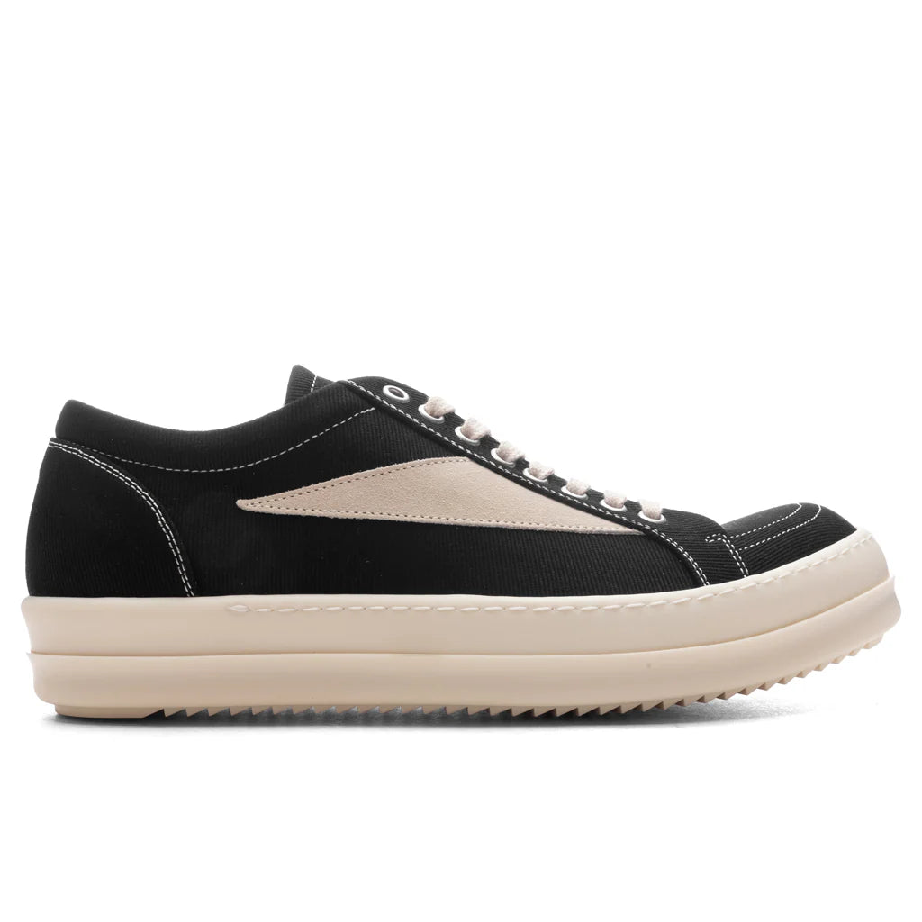 Scarpe in Denim Vintage Low Sneakers Black Milk