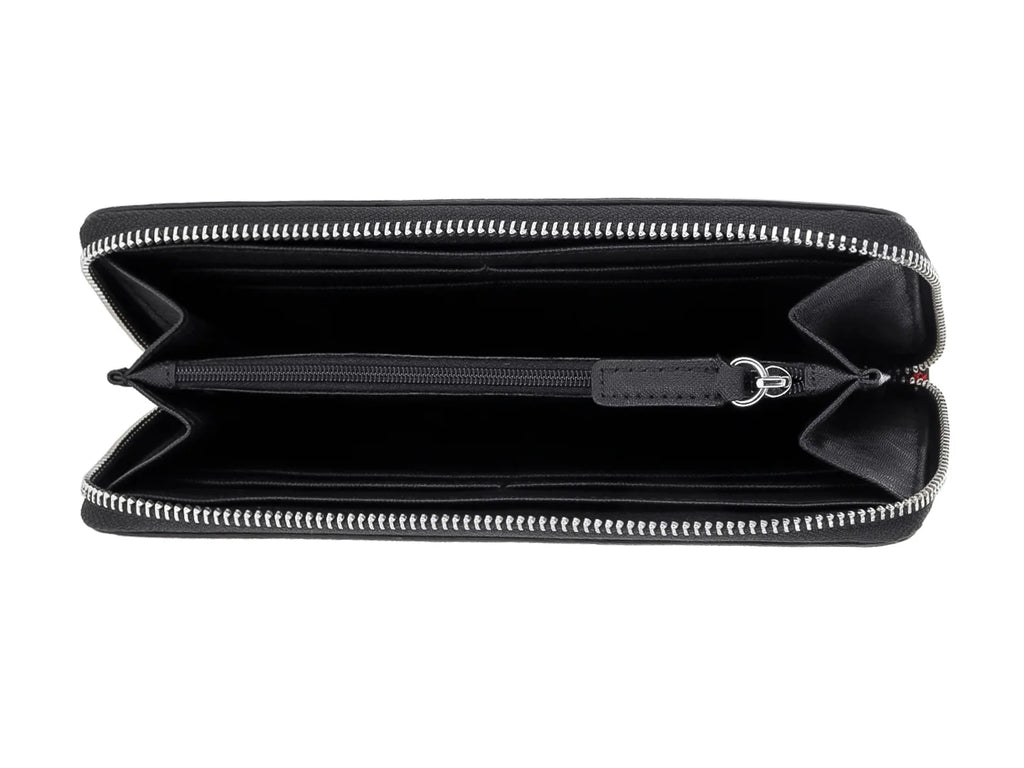Bolsa de Hombro Karl Lagerfeld Negro y Naranja para Mujer