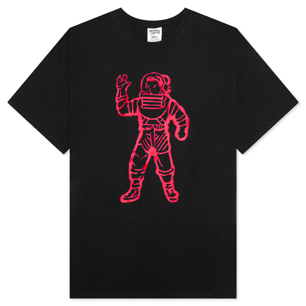 BB Molecules S S Tee Temp Color Change Print Black