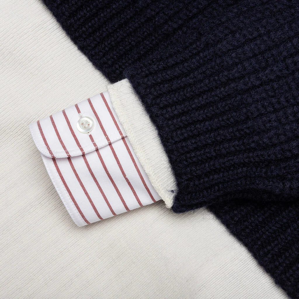 Layered Shirt White Midnight
