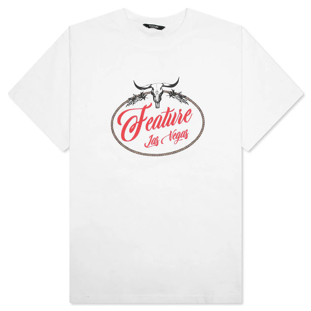 Bull Head Tee White
