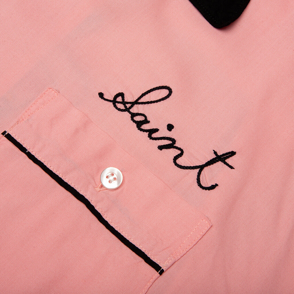 Trump Bowling Shirt Pink