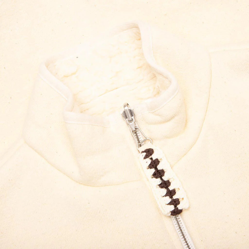 Reversible Sherpa Jacket Eggshell