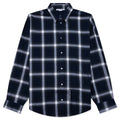 Check Button up Shirt Navy Multi