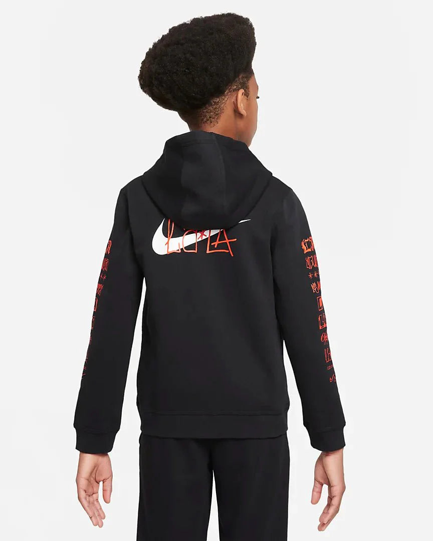 Nike Club America Kids Full Zip Hoodie Black