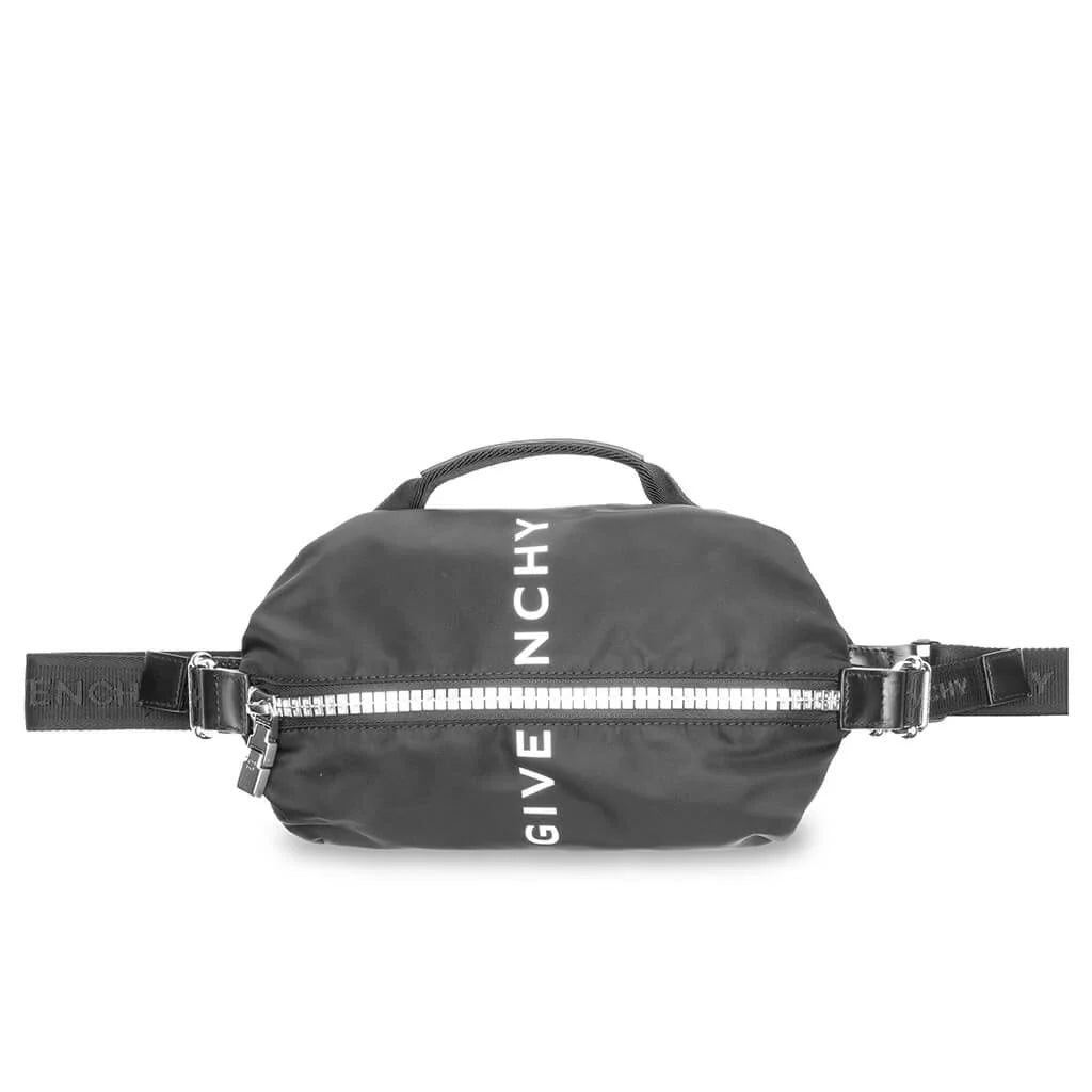 G Zip Bumbag Black