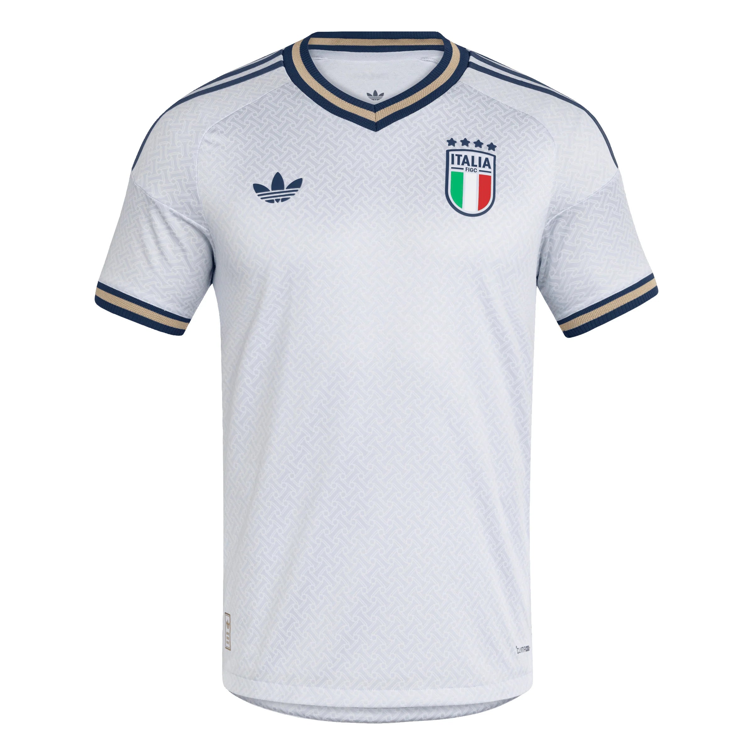 adidas Italy Away Authentic Mens Soccer Jersey 2026 Aero Blue