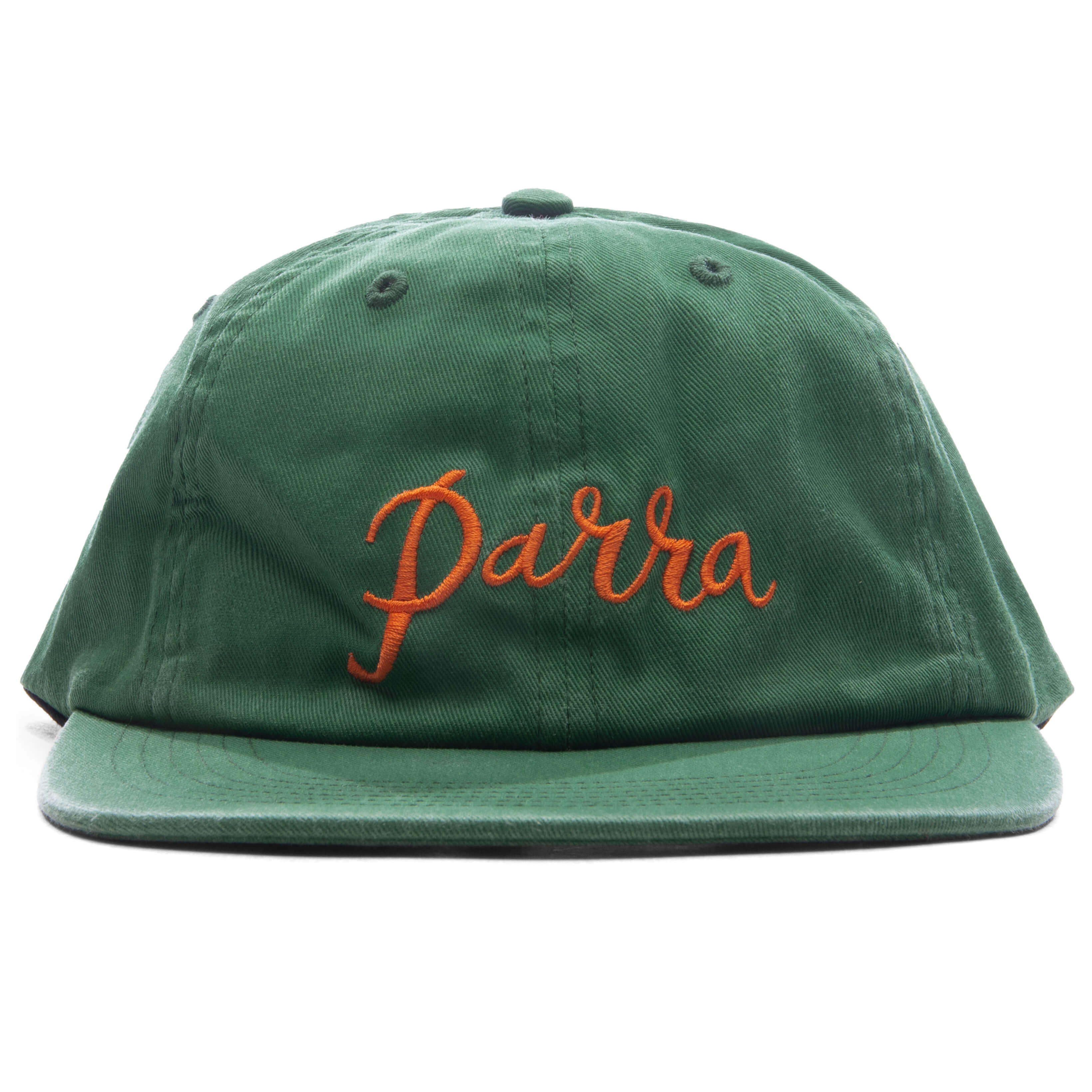 Scripted 6 Panel Hat Green