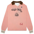 Ego Death Soccer Polo Jersey Pink