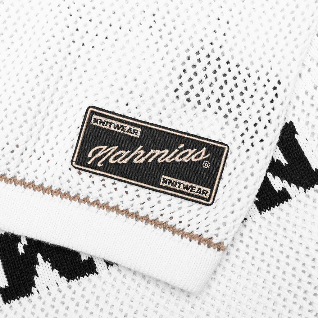 Knit 24 Football Shirt White